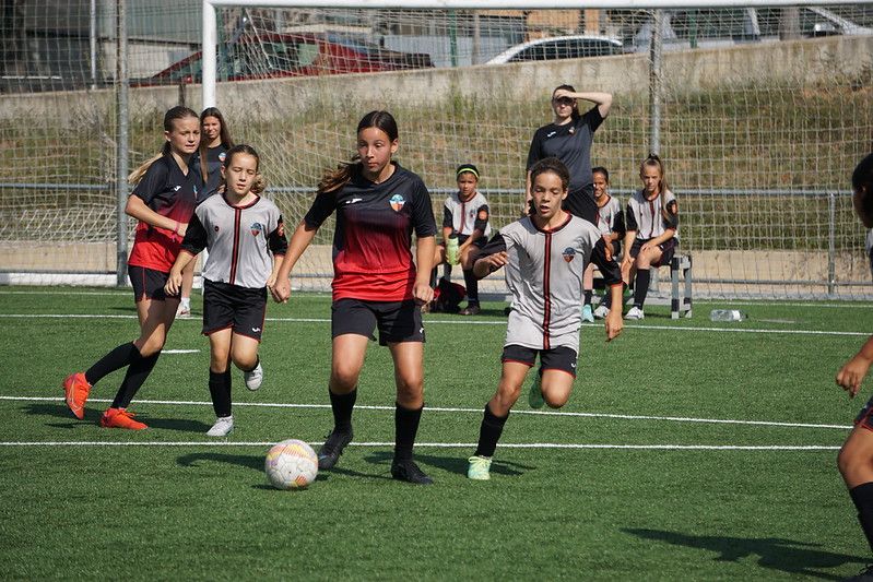 El Torneig Femení del Sant Cugat FC ha comptat amb 16 equips. FOTO: Cedida