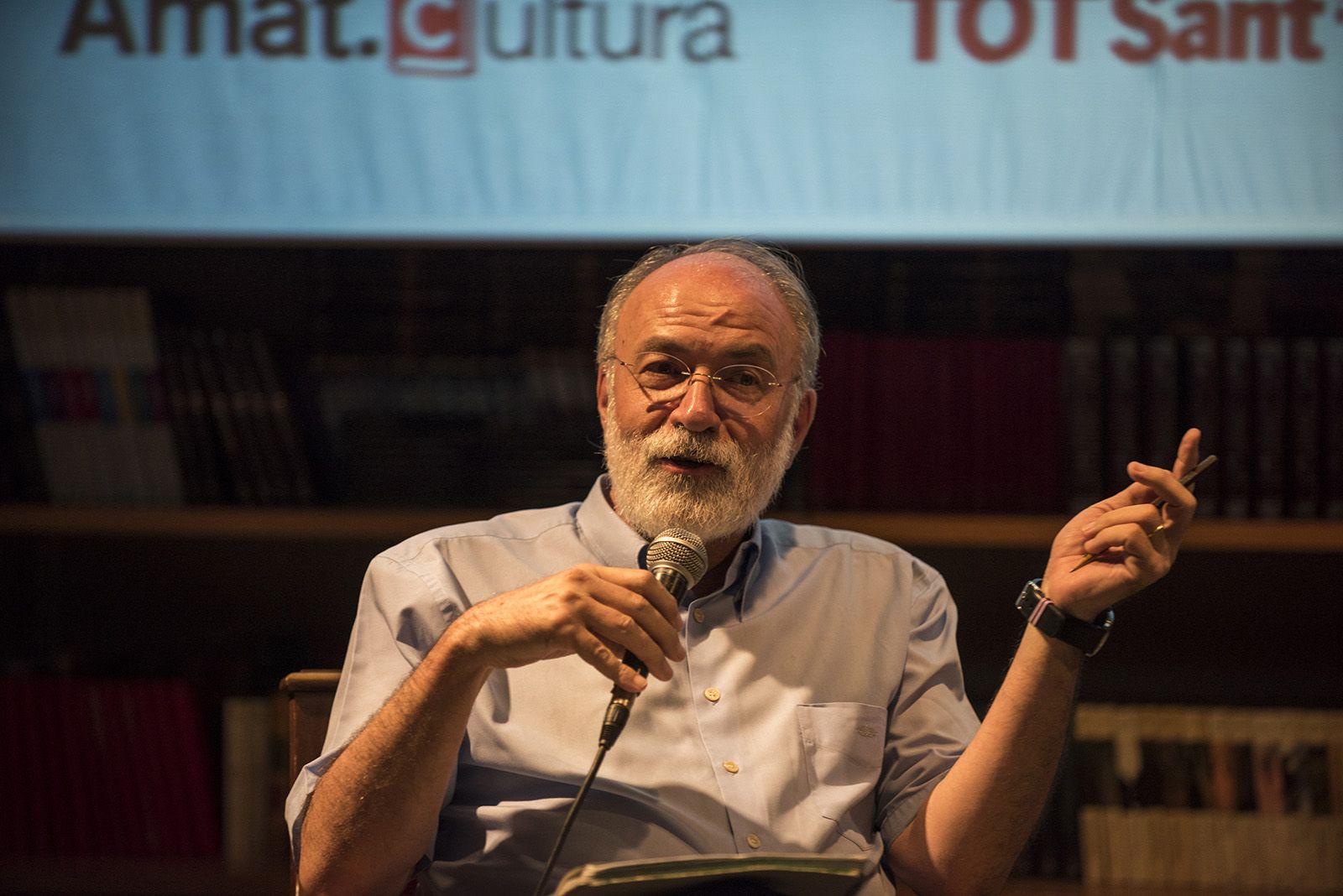 Presentació del llibre 'Fer diners' de Teodor de Mas. FOTO: Bernat Millet.