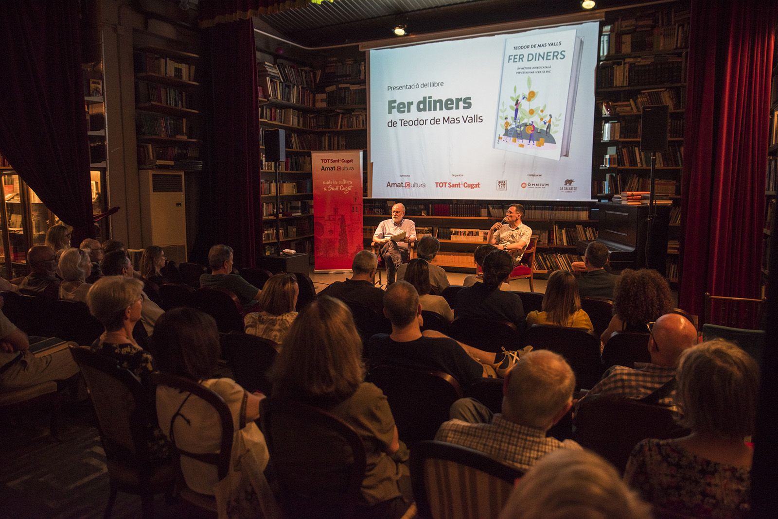 Presentació del llibre 'Fer diners' de Teodor de Mas. FOTO: Bernat Millet.