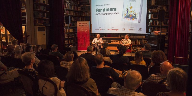 Presentació del llibre 'Fer diners' de Teodor de Mas. FOTO: Bernat Millet.
