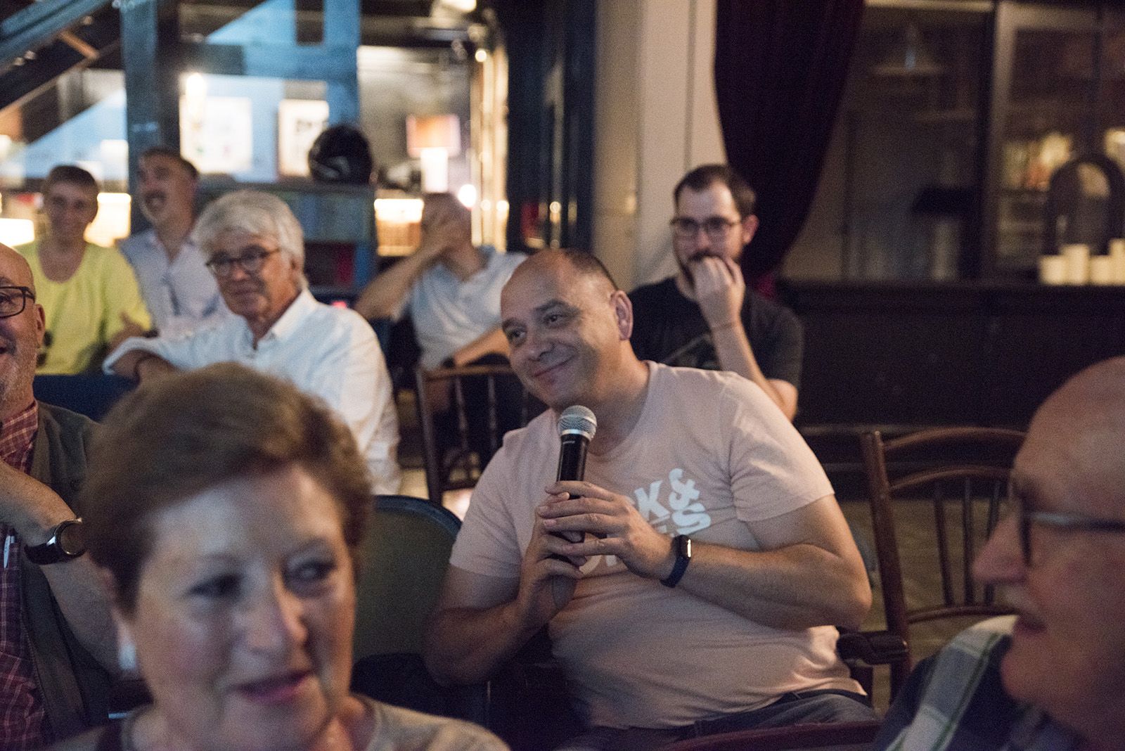 Presentació del llibre 'Fer diners' de Teodor de Mas. FOTO: Bernat Millet.