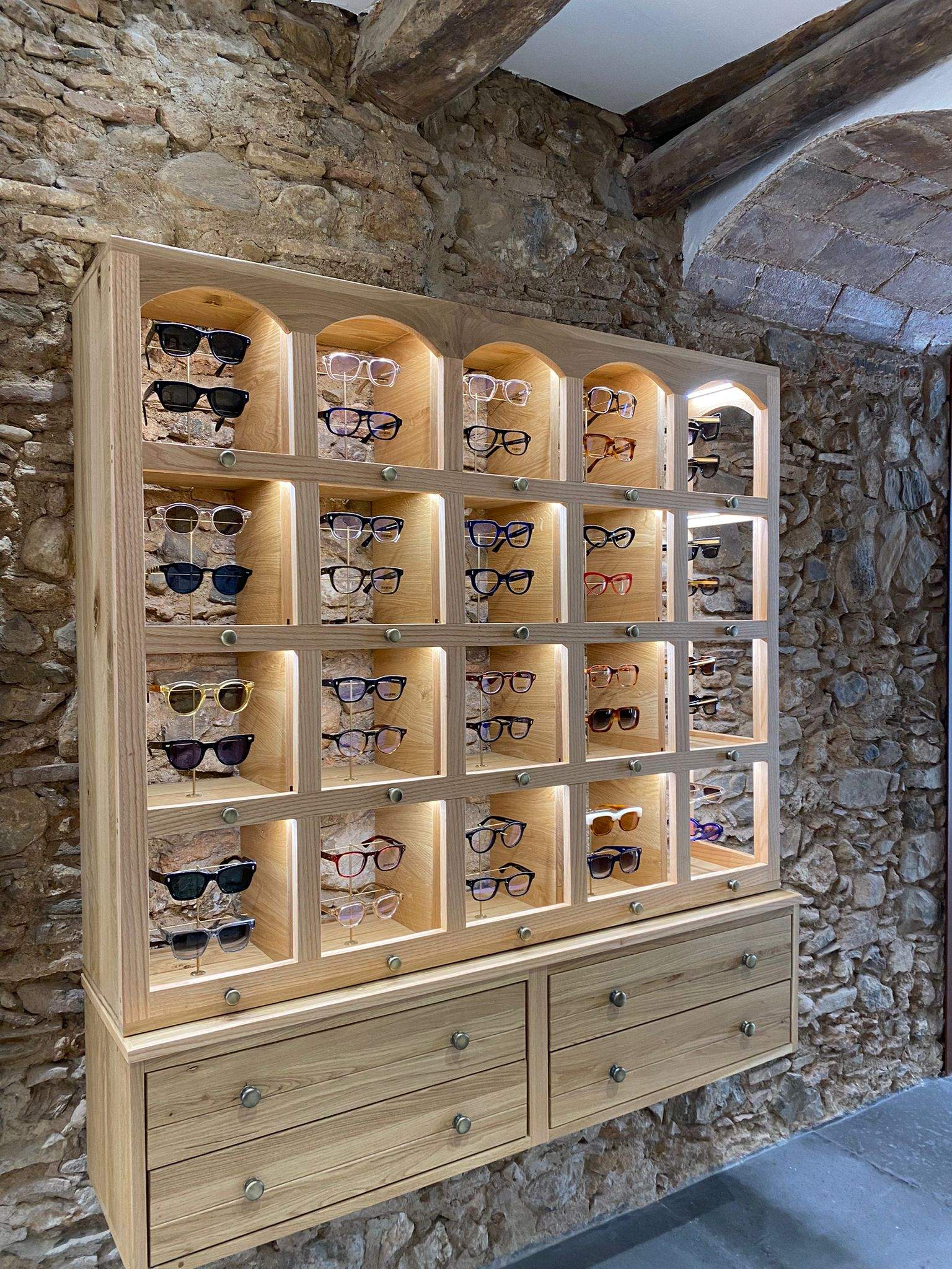 Ulleres de l'òptica de Sant Cugat Veni Vidi Vinci. FOTO: Cedida