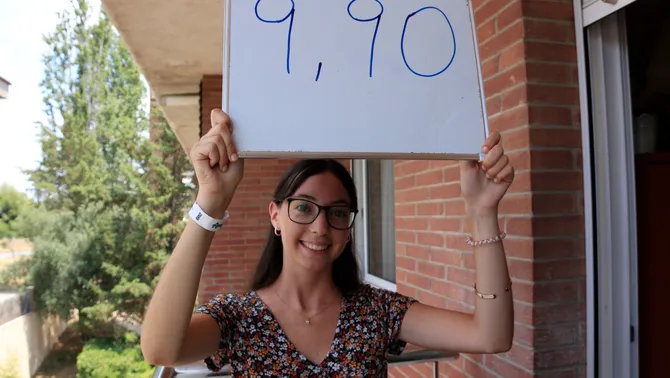 La santcugatenca Paula Pepió. Foto: ACN