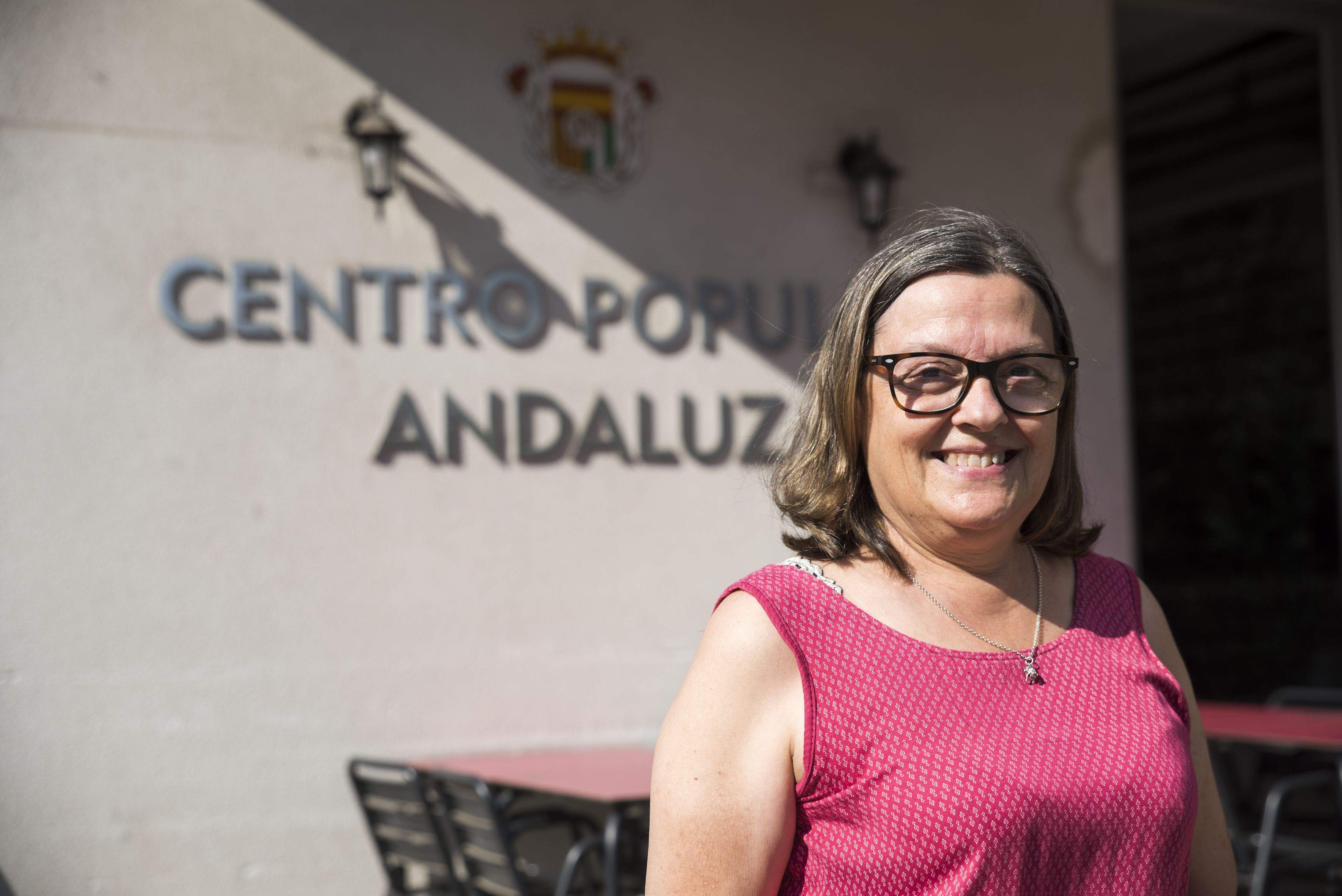 Leonor Gómez, presidenta del Centro Popular Andaluz. FOTO: Bernat Millet