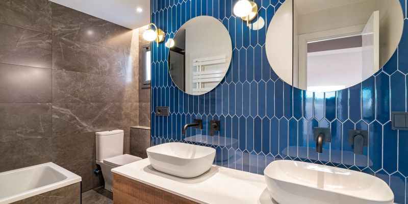  Els tons blaus aporten un estil contemporani i modern FOTO: Cedida