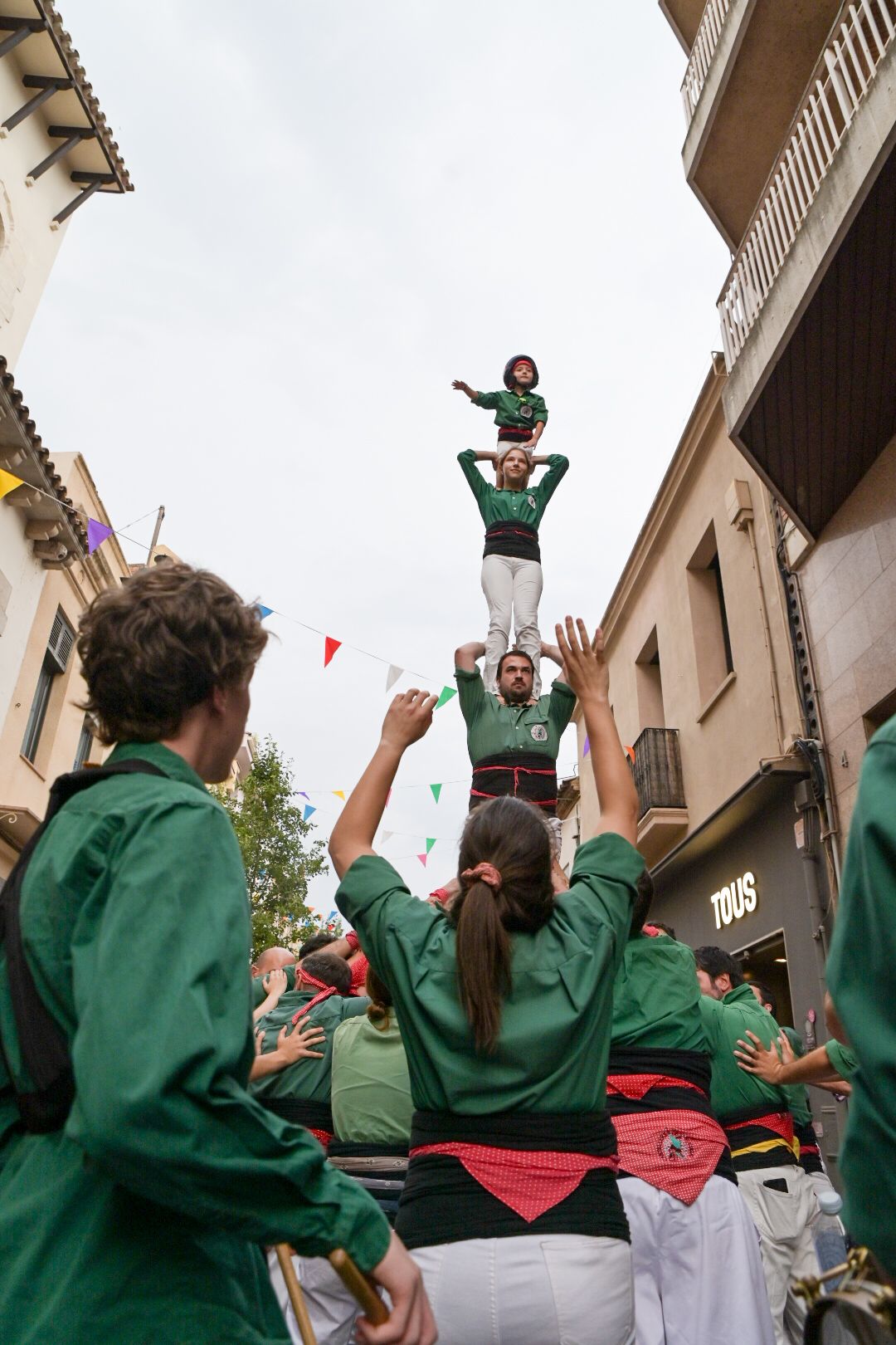 Els Castellers de Sant Cugat FOTO: Albert Canalejo