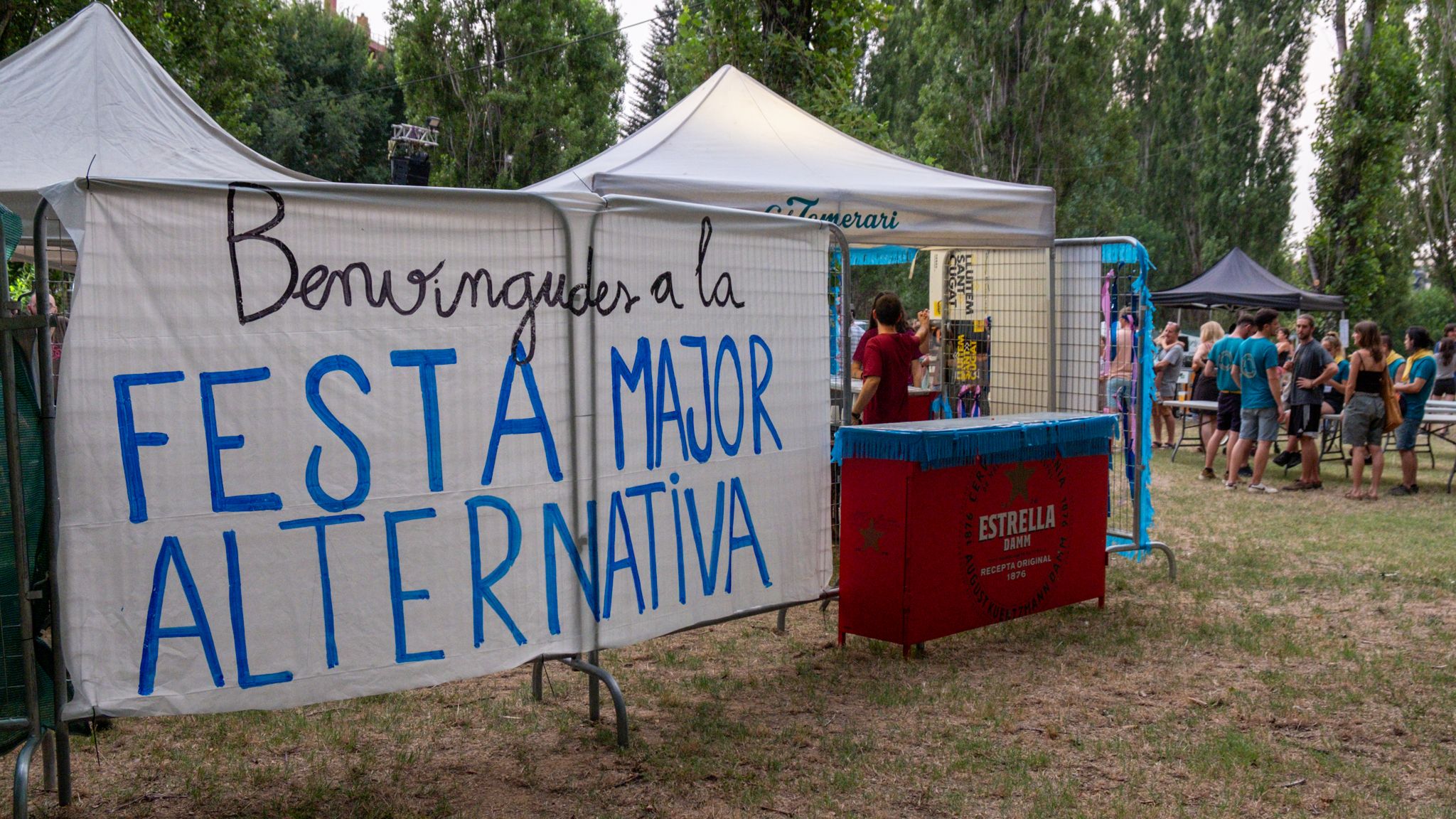 Pregó de la 15a edició de la Festa Major Alternativa. FOTO: Ale Gómez