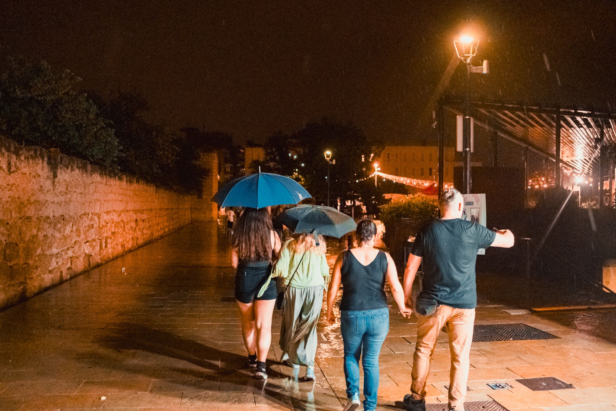 La pluja del dijous a la nit ha cancel·lat tots els actes. FOTO: Ale Gómez