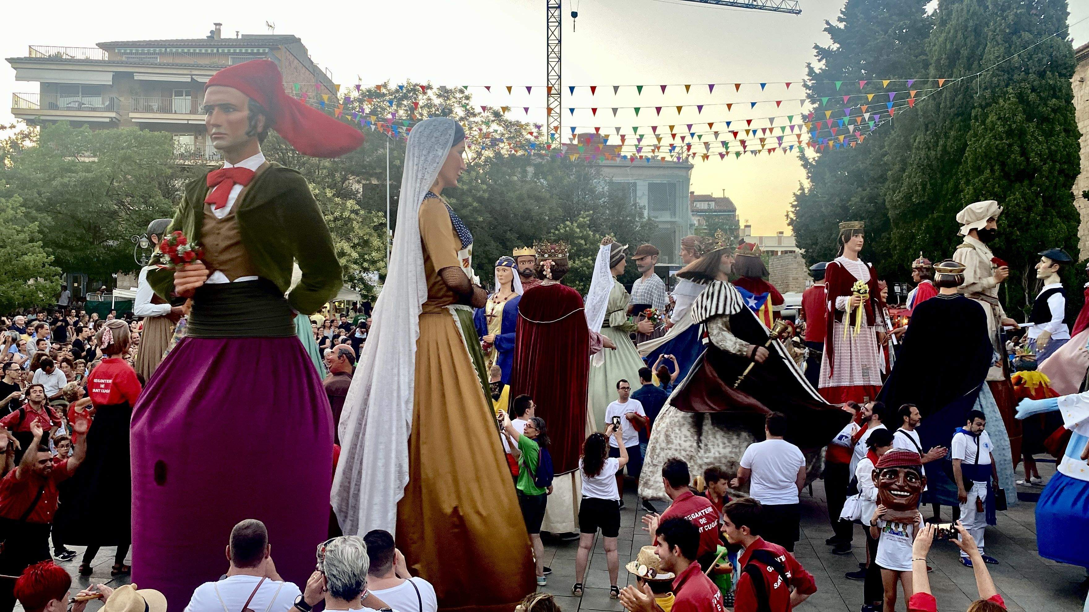 Ballada de gegants de la 36a Trobada de Gegants de Festa Major. FOTO: Mónica García