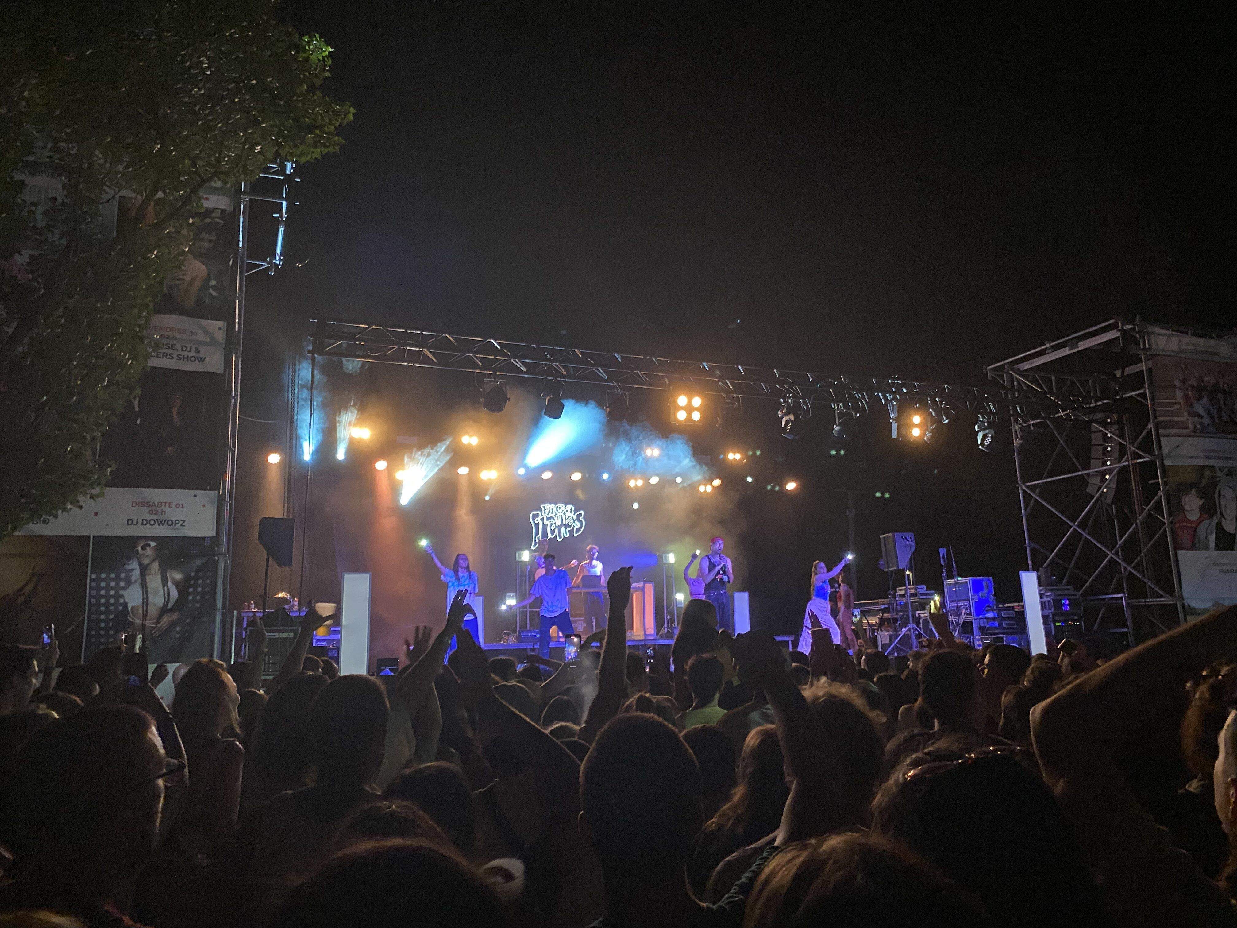 Figa Flawas a la Festa Major de Sant Cugat. FOTO: Jan Romaní