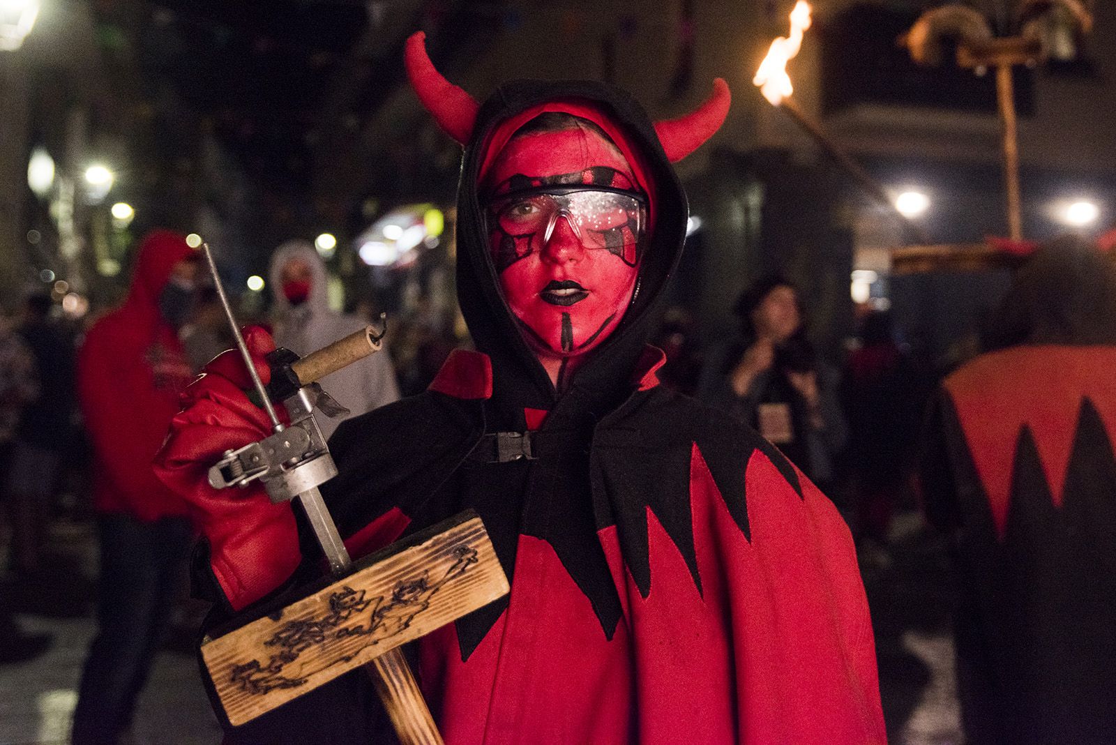 Correfoc de Festa Major. FOTO: Bernat Millet.