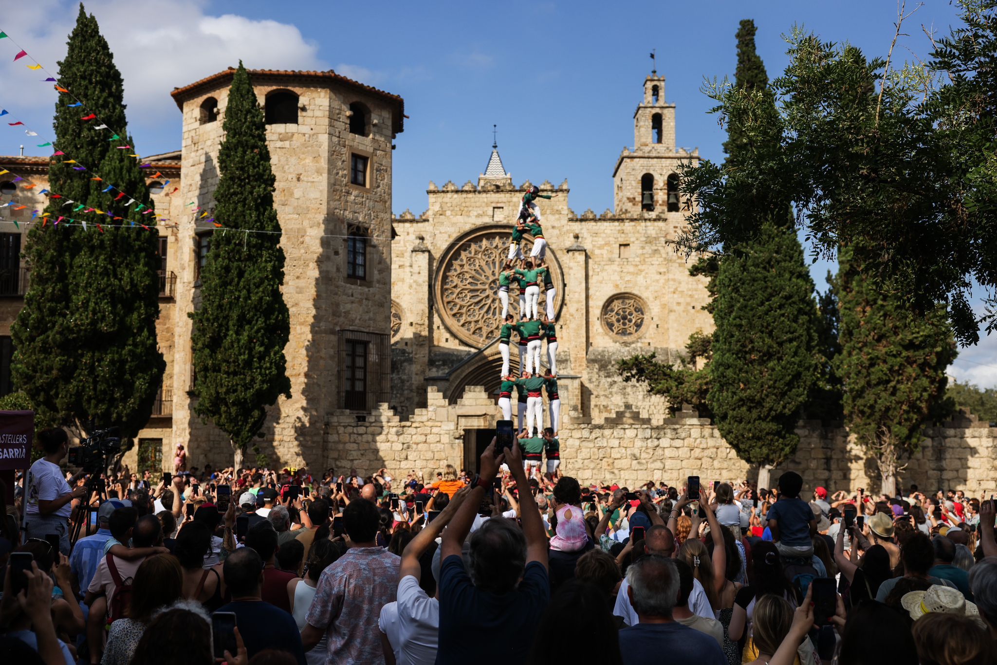 26a diada castellera de Festa Major. FOTO: Ajuntament