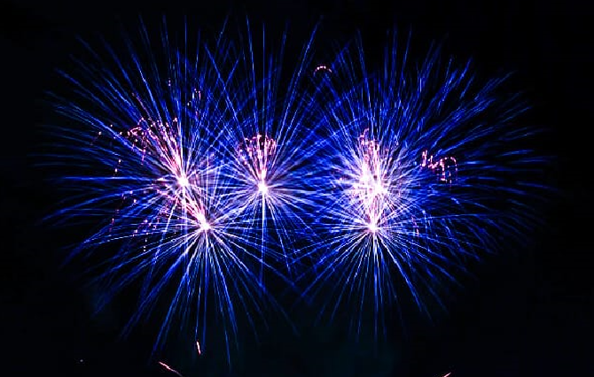 Castell de Focs de la Festa Major de Sant Cugat 2023. FOTO: Ajuntament