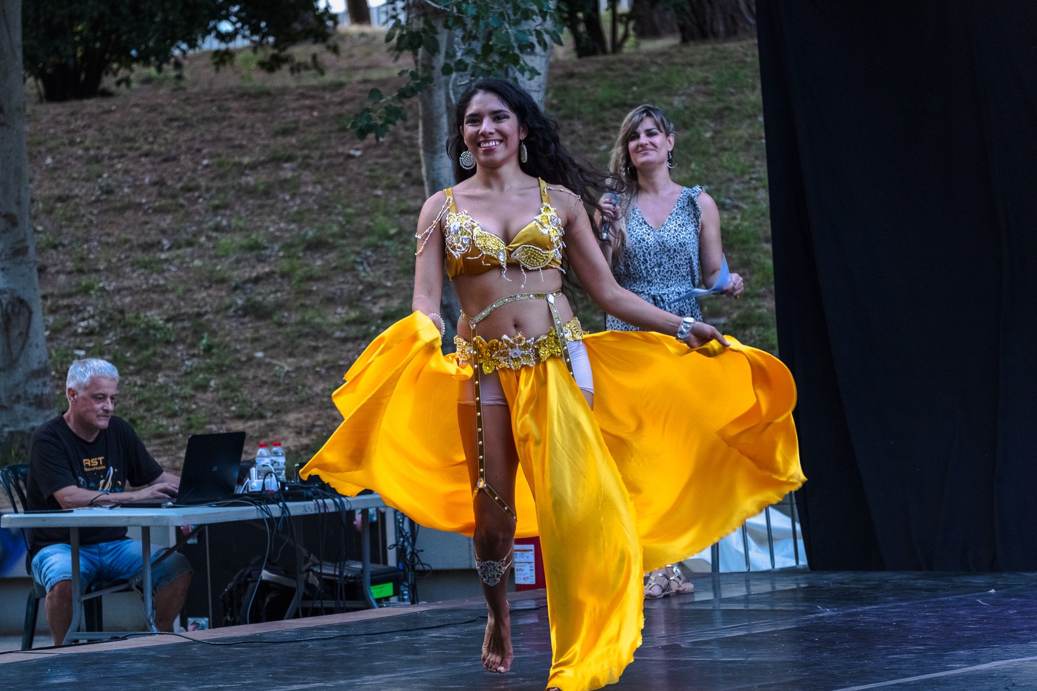 Espectacle de dansa oriental. FOTO: Ale Gómez