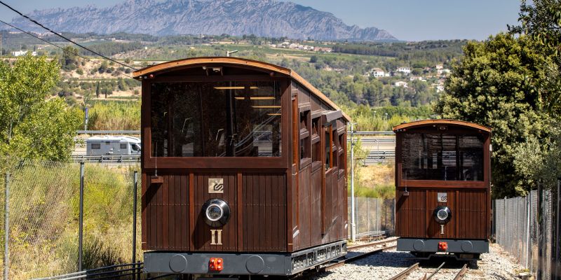 Funicular de Gelida. FOTO: Ramon Vilalta