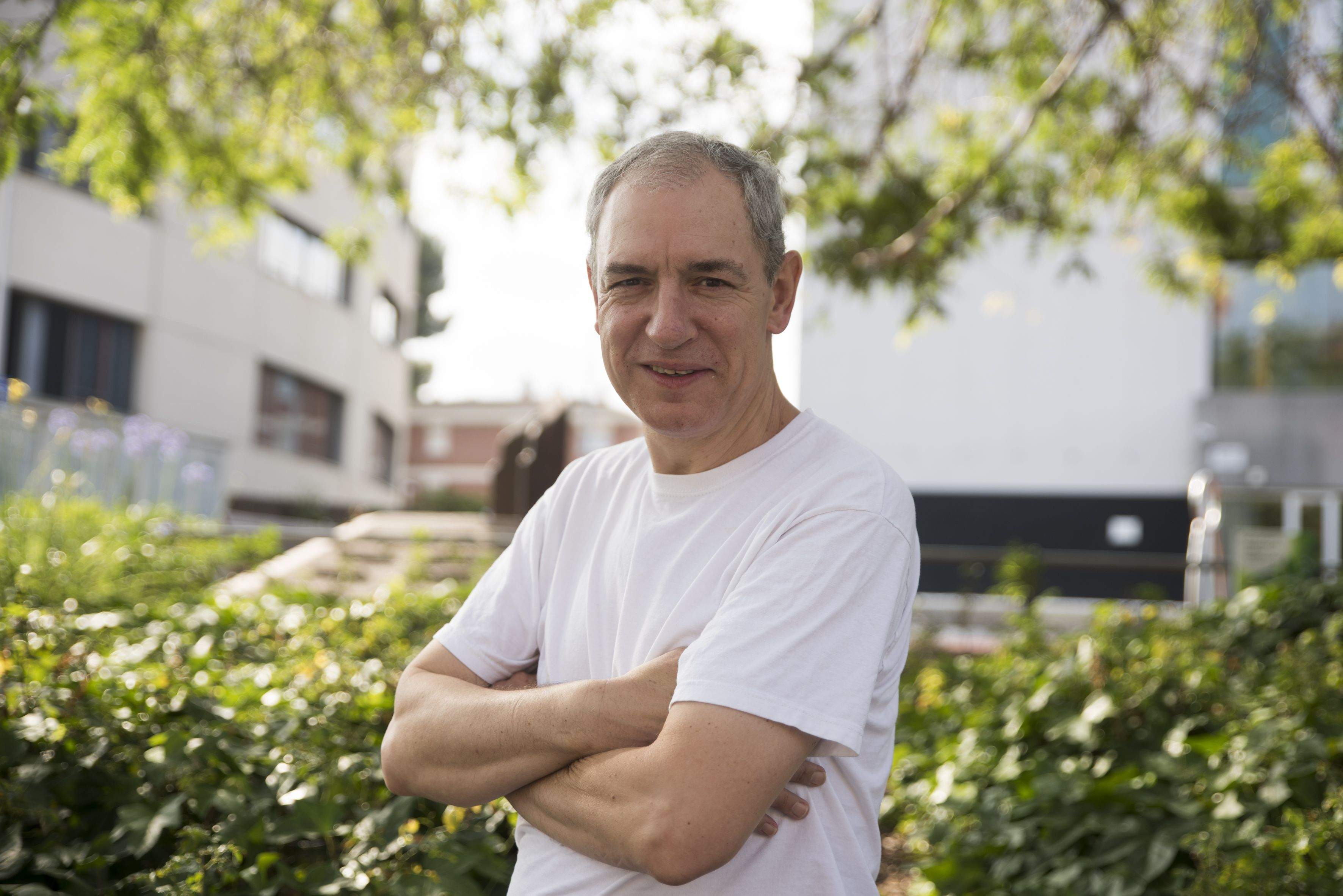 Carles Martínez és actor i participant en les Lectures a la fresca. FOTO: Cedida