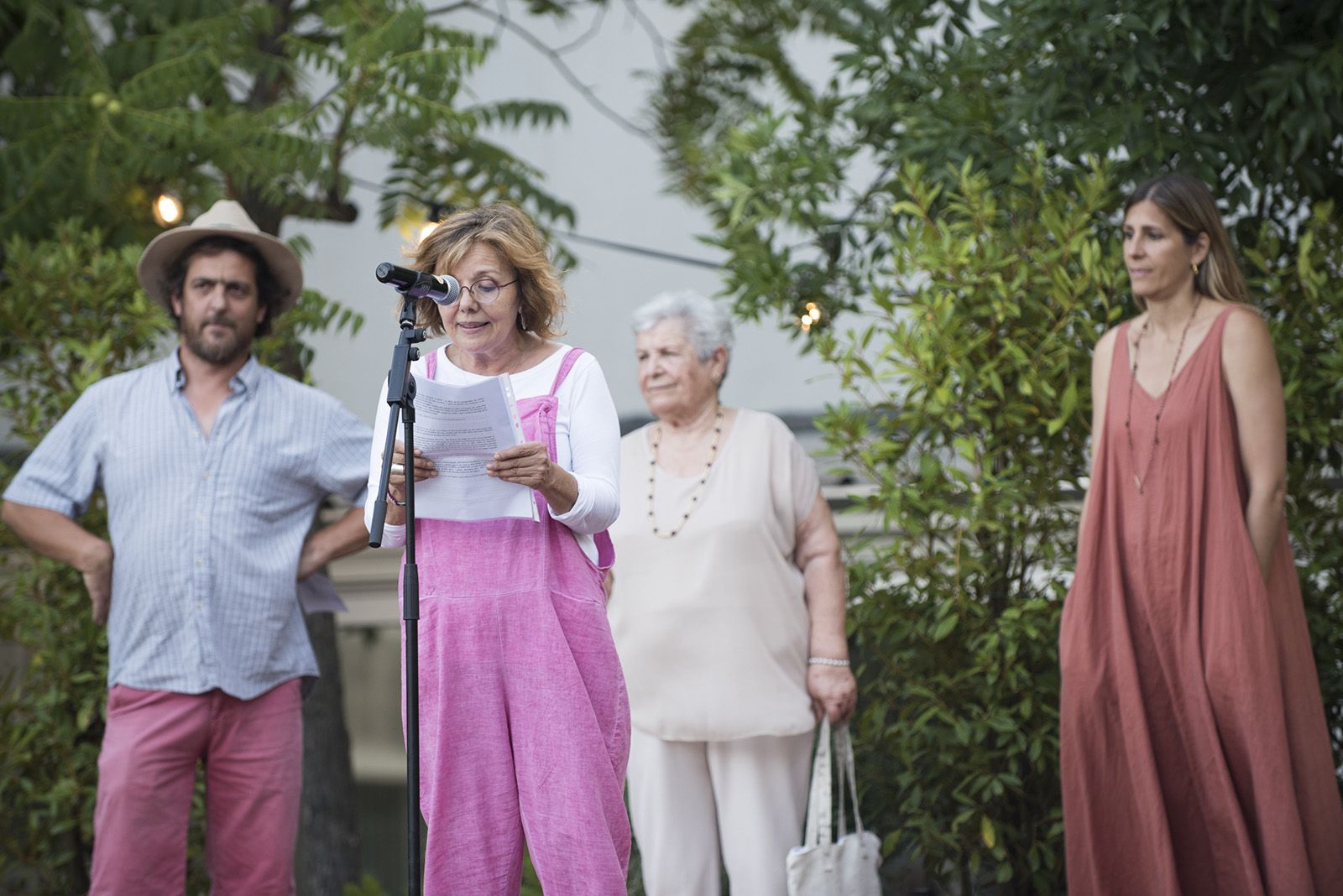 Pregó a càrrec del Mercat de Pagès de Mira-sol. FOTO: Bernat Millet.