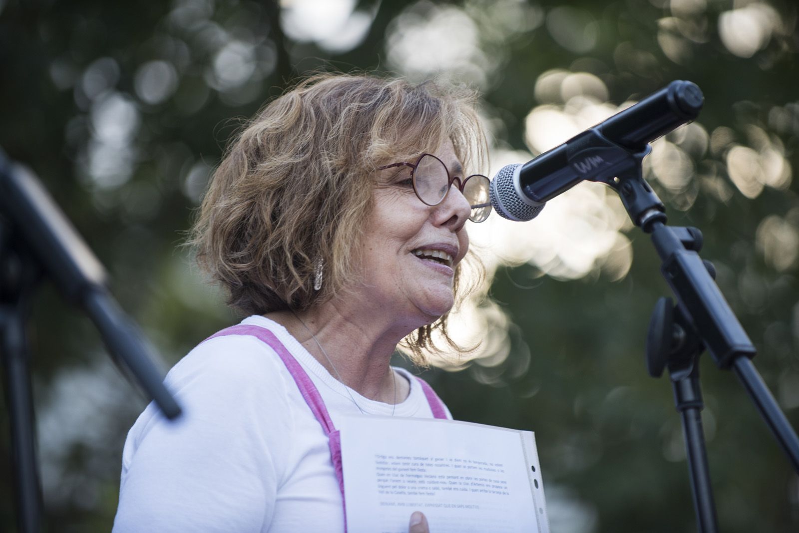 Pregó a càrrec del Mercat de Pagès de Mira-sol. FOTO: Bernat Millet.
