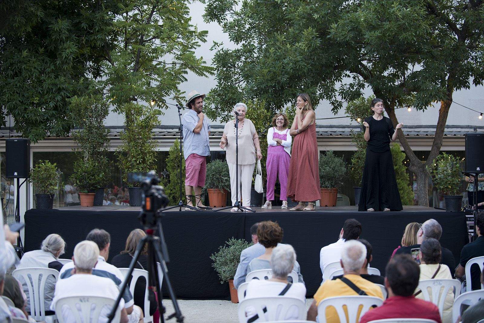 Pregó a càrrec del Mercat de Pagès de Mira-sol. FOTO: Bernat Millet.