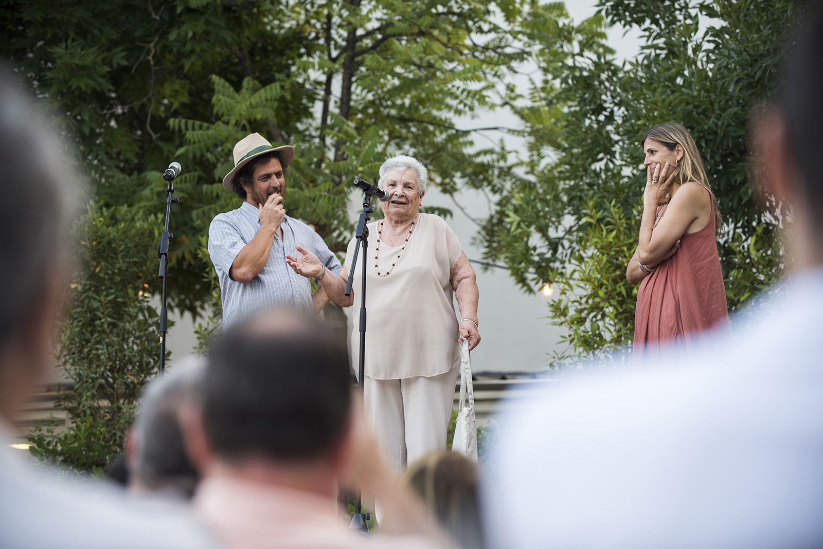 Pregó a càrrec del Mercat de Pagès de Mira-sol. FOTO: Bernat Millet.