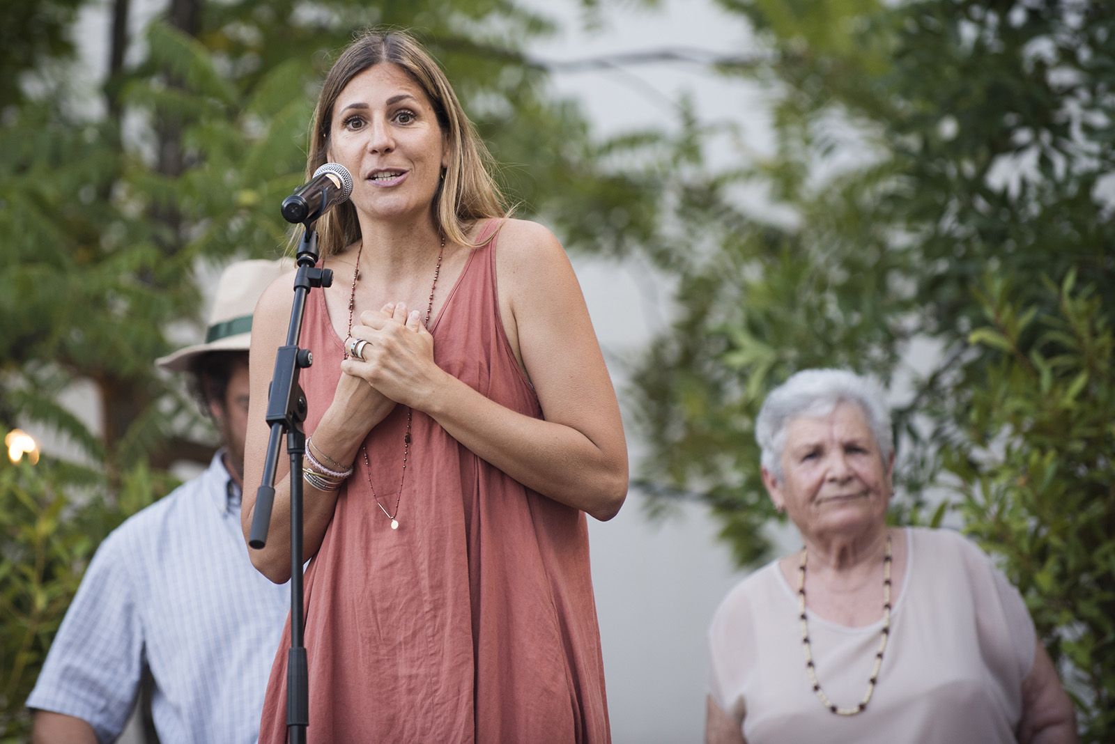 Pregó a càrrec del Mercat de Pagès de Mira-sol. FOTO: Bernat Millet.