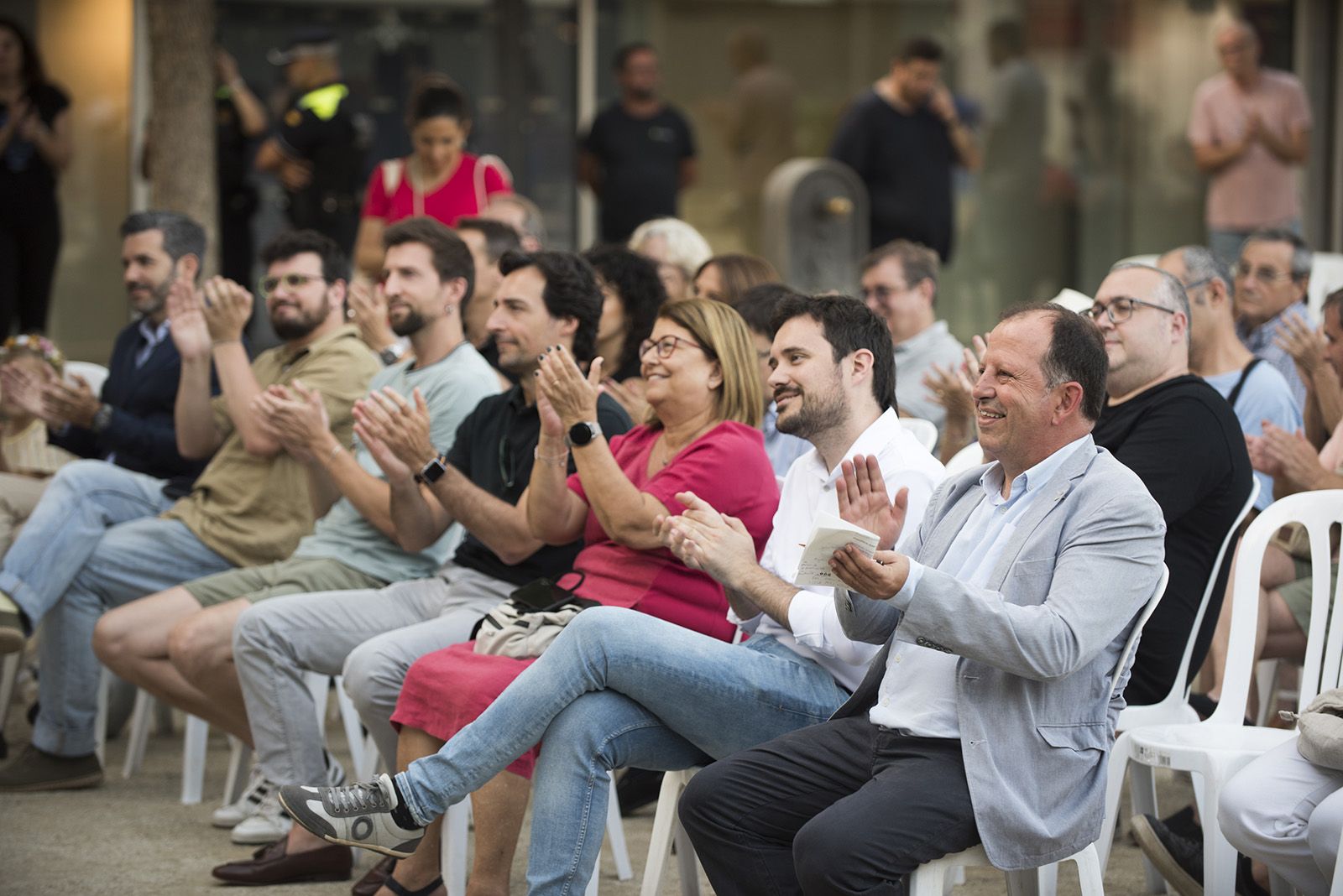 Pregó a càrrec del Mercat de Pagès de Mira-sol. FOTO: Bernat Millet.