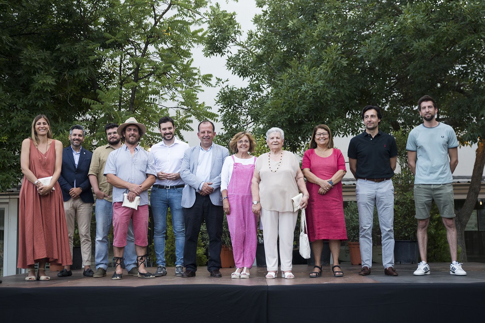Pregó a càrrec del Mercat de Pagès de Mira-sol. FOTO: Bernat Millet.