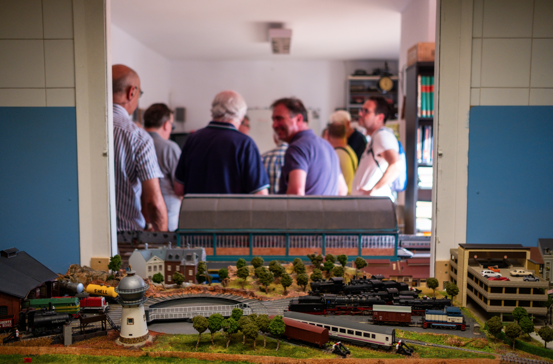 Trobada pels 10 anys dels Amics del Ferrocarril de Sant Cugat FOTO: Ale Gómez