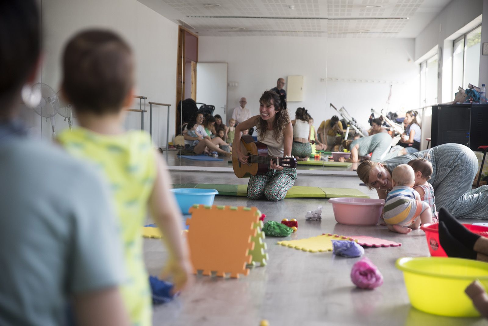 Música en família amb Mercedes Docampo. FOTO: Bernat Millet.