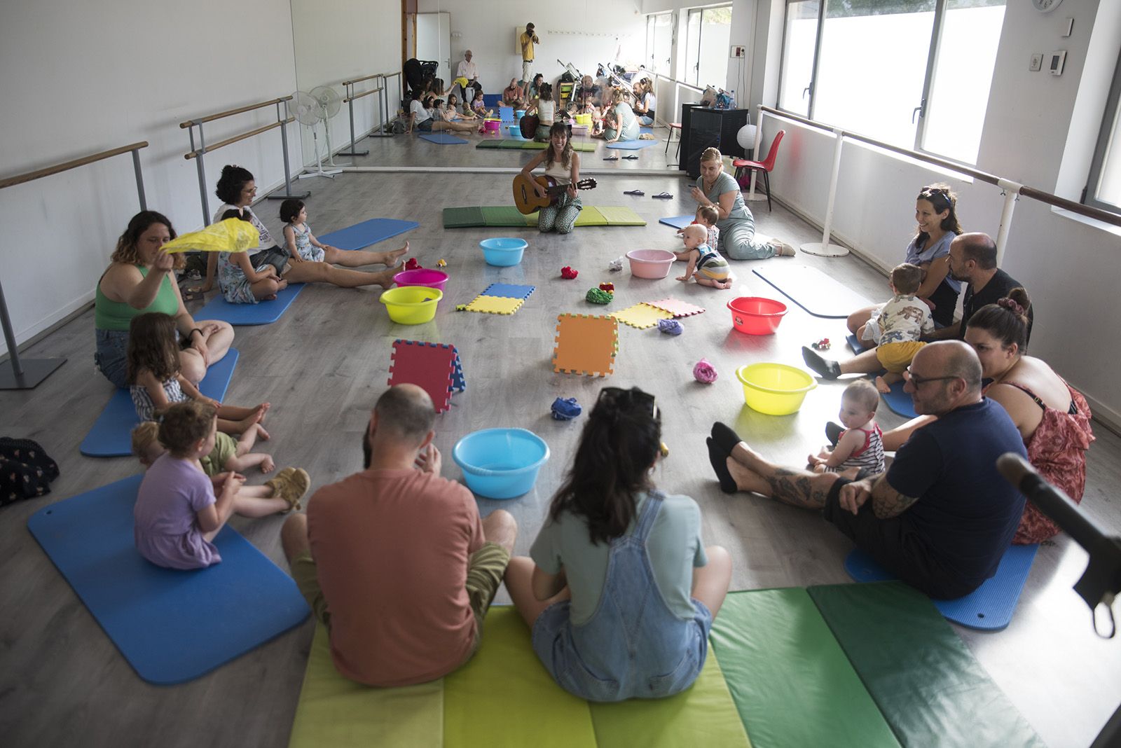 Música en família amb Mercedes Docampo. FOTO: Bernat Millet.