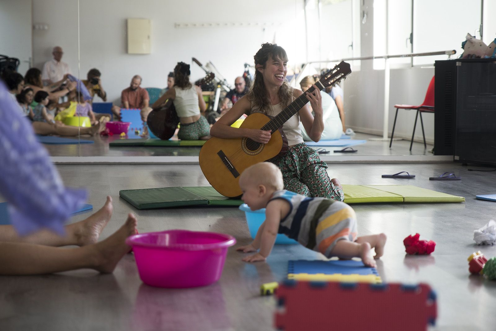 Música en família amb Mercedes Docampo. FOTO: Bernat Millet.