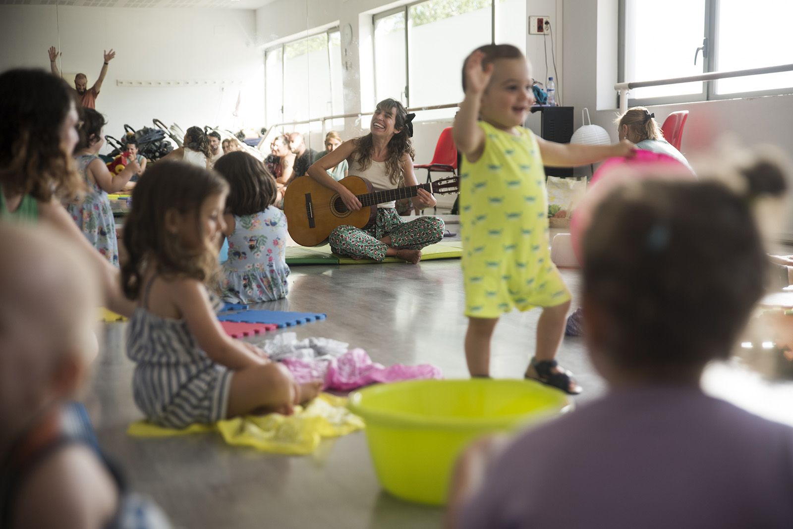 Música en família amb Mercedes Docampo. FOTO: Bernat Millet.