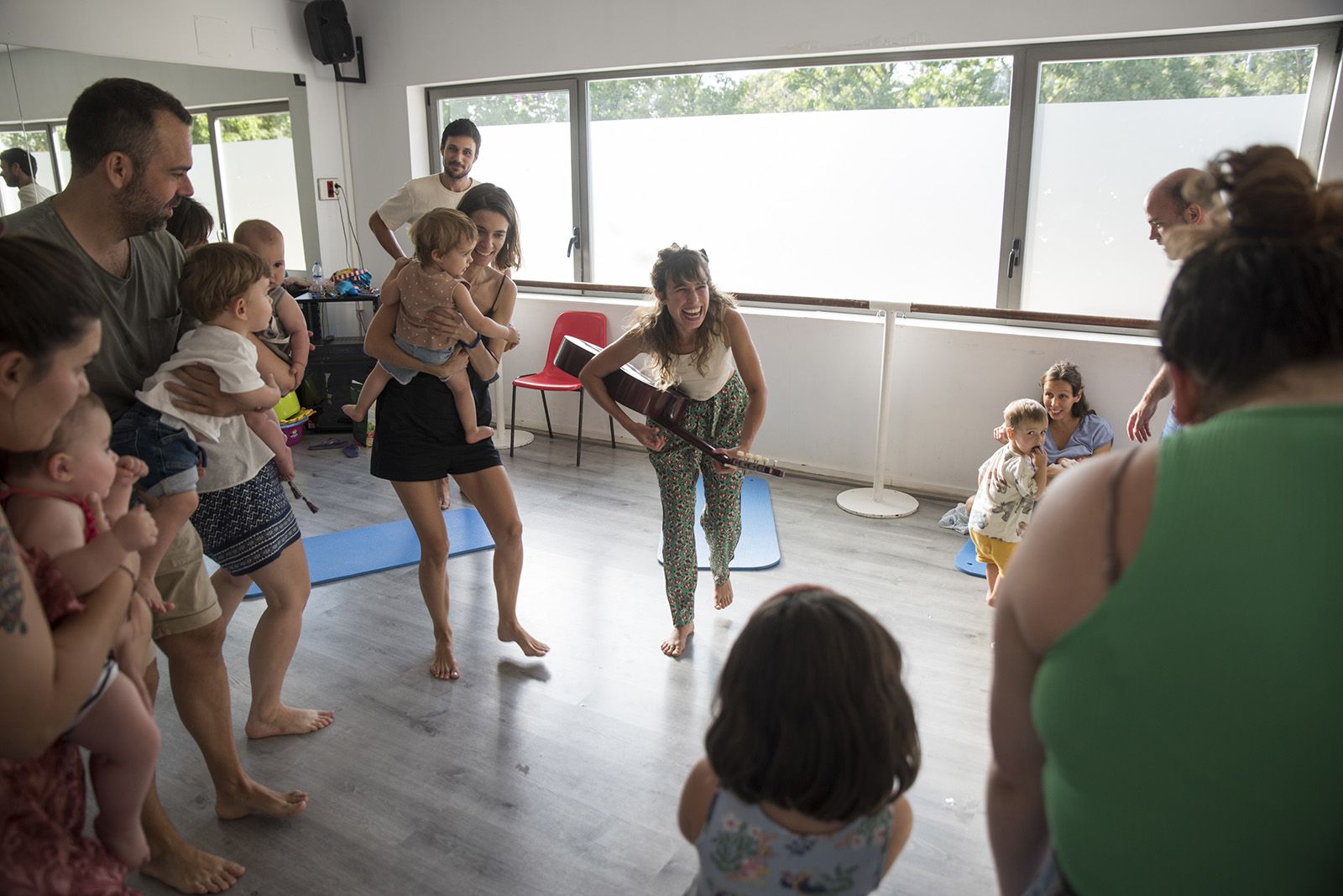 Música en família amb Mercedes Docampo. FOTO: Bernat Millet.