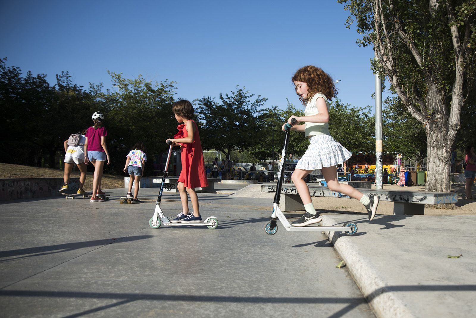 Taller de patinet i skate. FOTO: Bernat Millet.