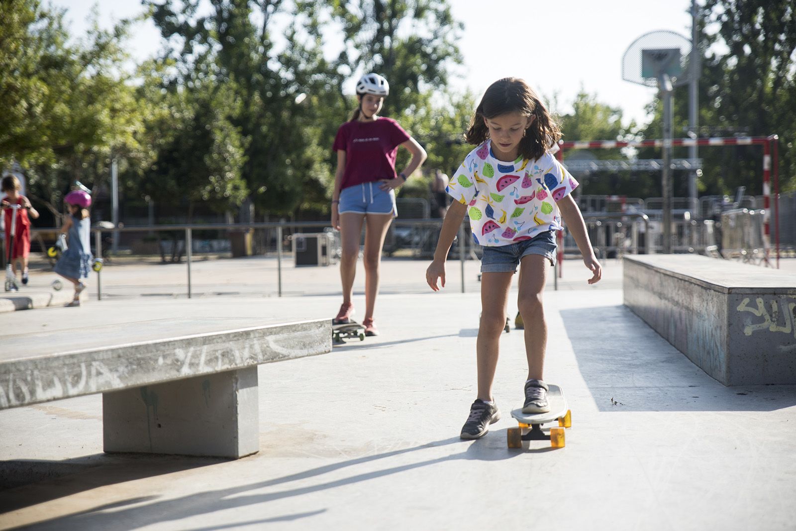 Taller de patinet i skate. FOTO: Bernat Millet.