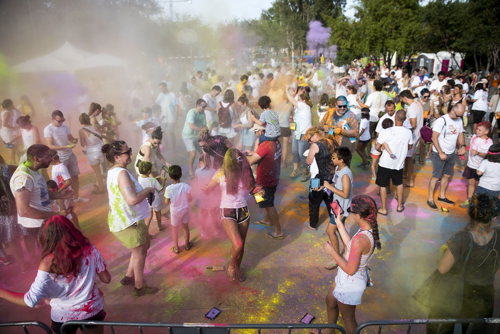 Festa Holi. FOTO: Bernat Millet.