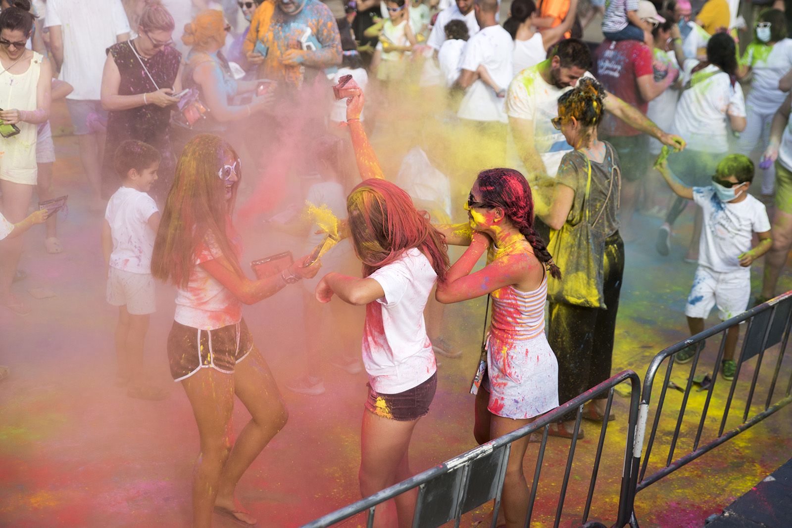 Festa Holi. FOTO: Bernat Millet.