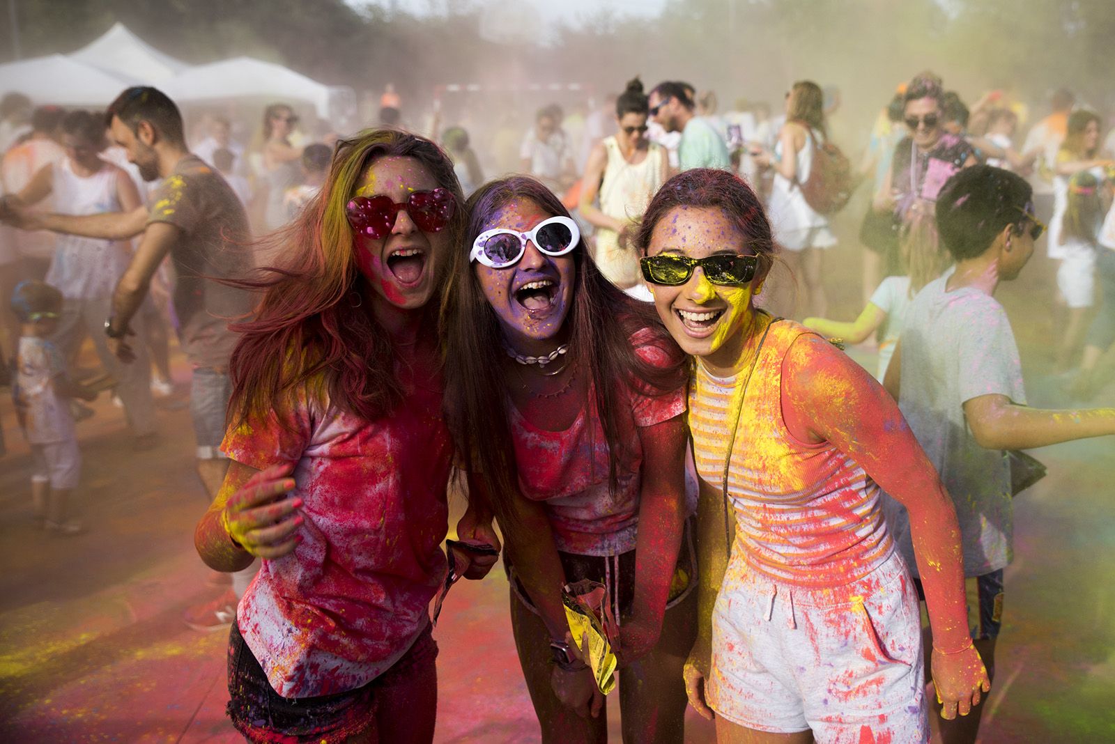 Festa Holi. FOTO: Bernat Millet.