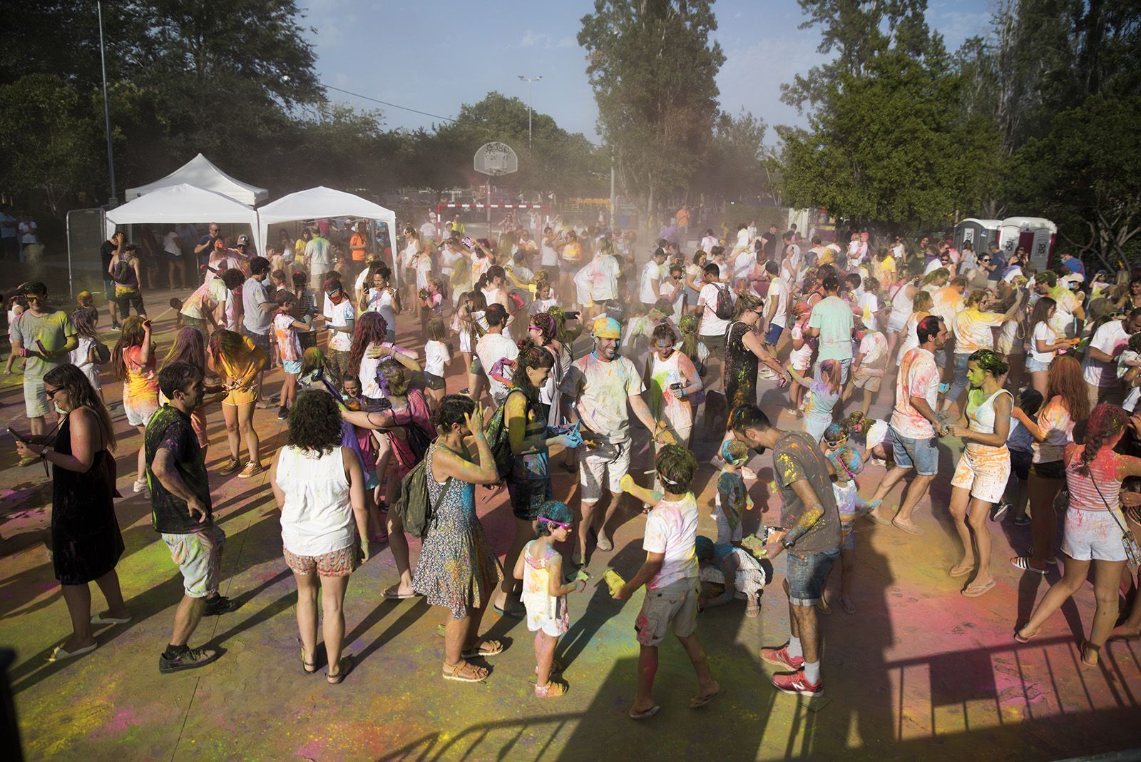 Festa Holi. FOTO: Bernat Millet.