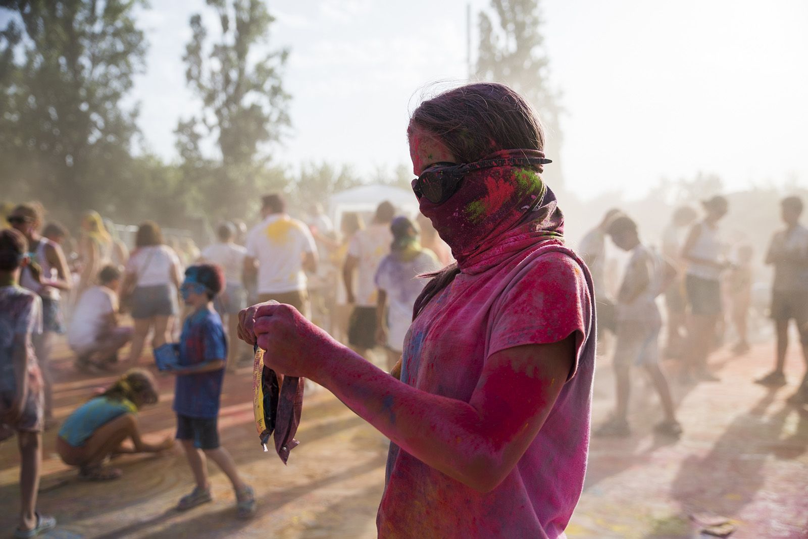 Festa Holi. FOTO: Bernat Millet.