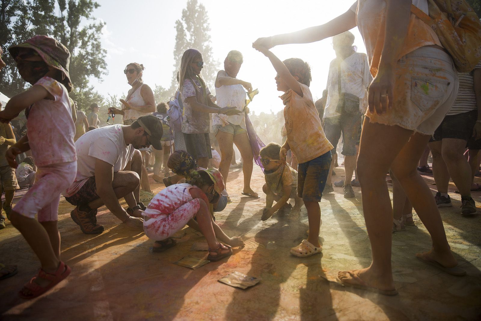 Festa Holi. FOTO: Bernat Millet.