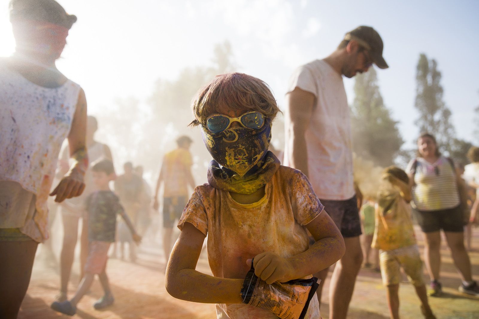 Festa Holi. FOTO: Bernat Millet.