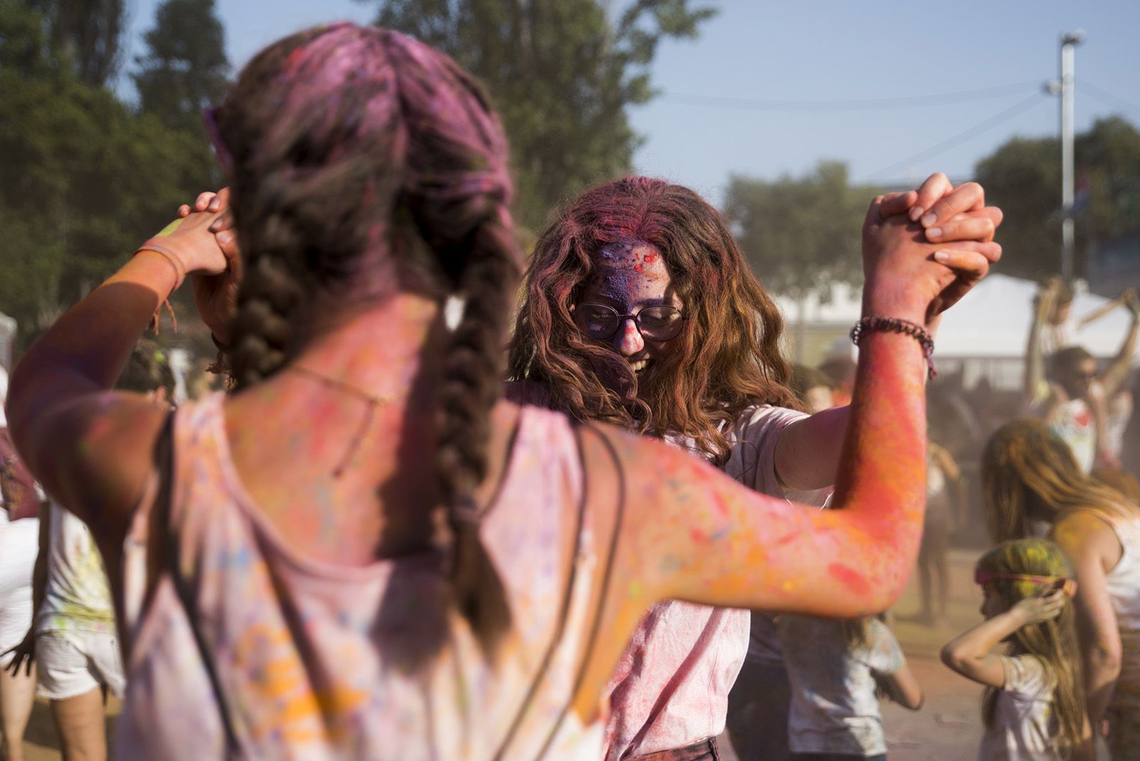 Festa Holi. FOTO: Bernat Millet.