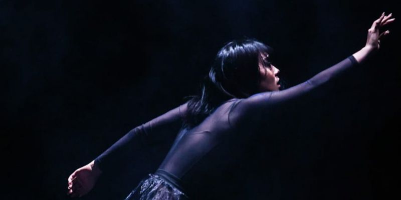 La ballarina Natsumi Tsuruta durant la presentació del nou programa del 30è aniversari del Teatre Auditori. FOTO: Ajuntament