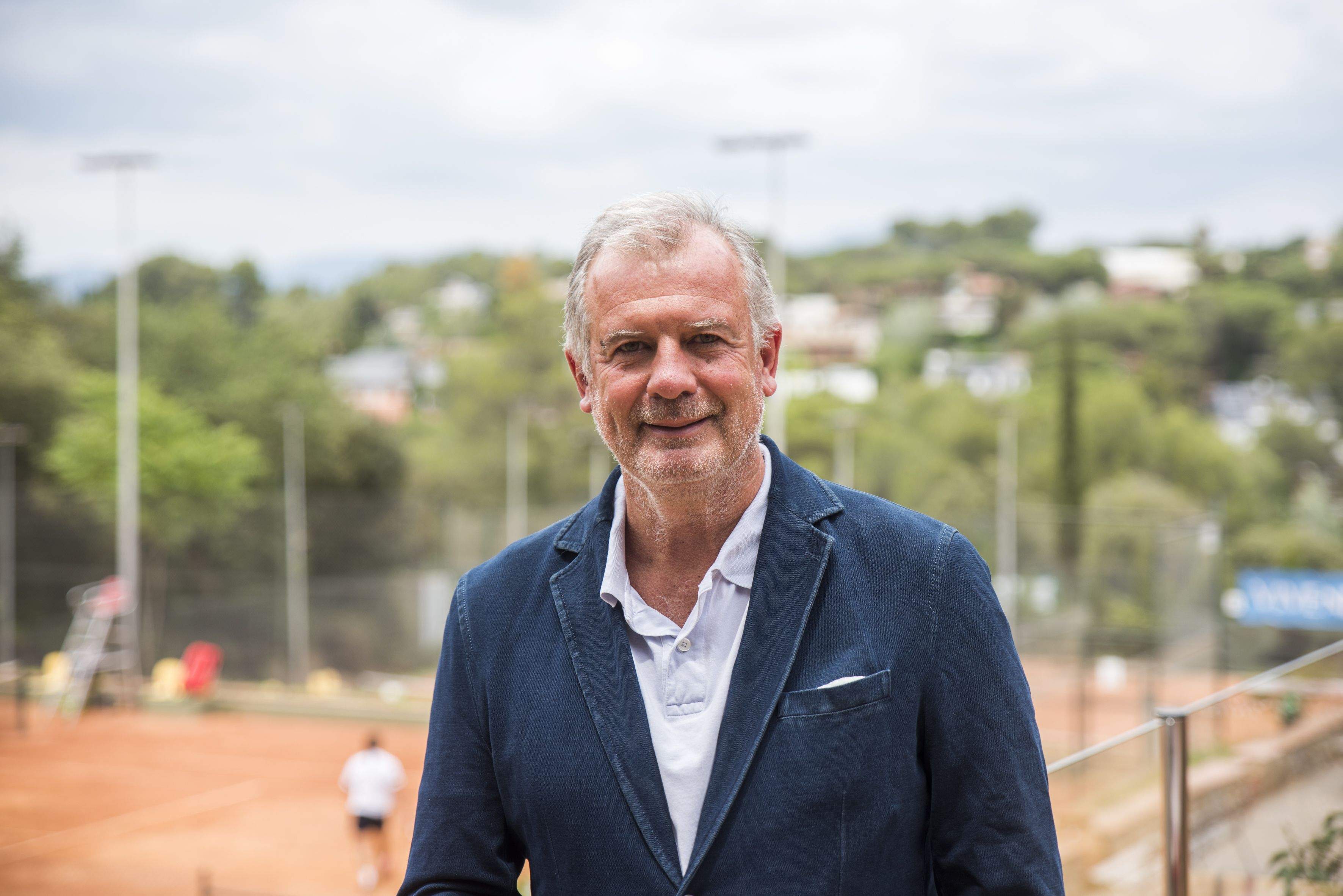 Joan Carles Pradell celebra 15 anys presidint el Club Esportiu Valldoreix. FOTO: Bernat Millet