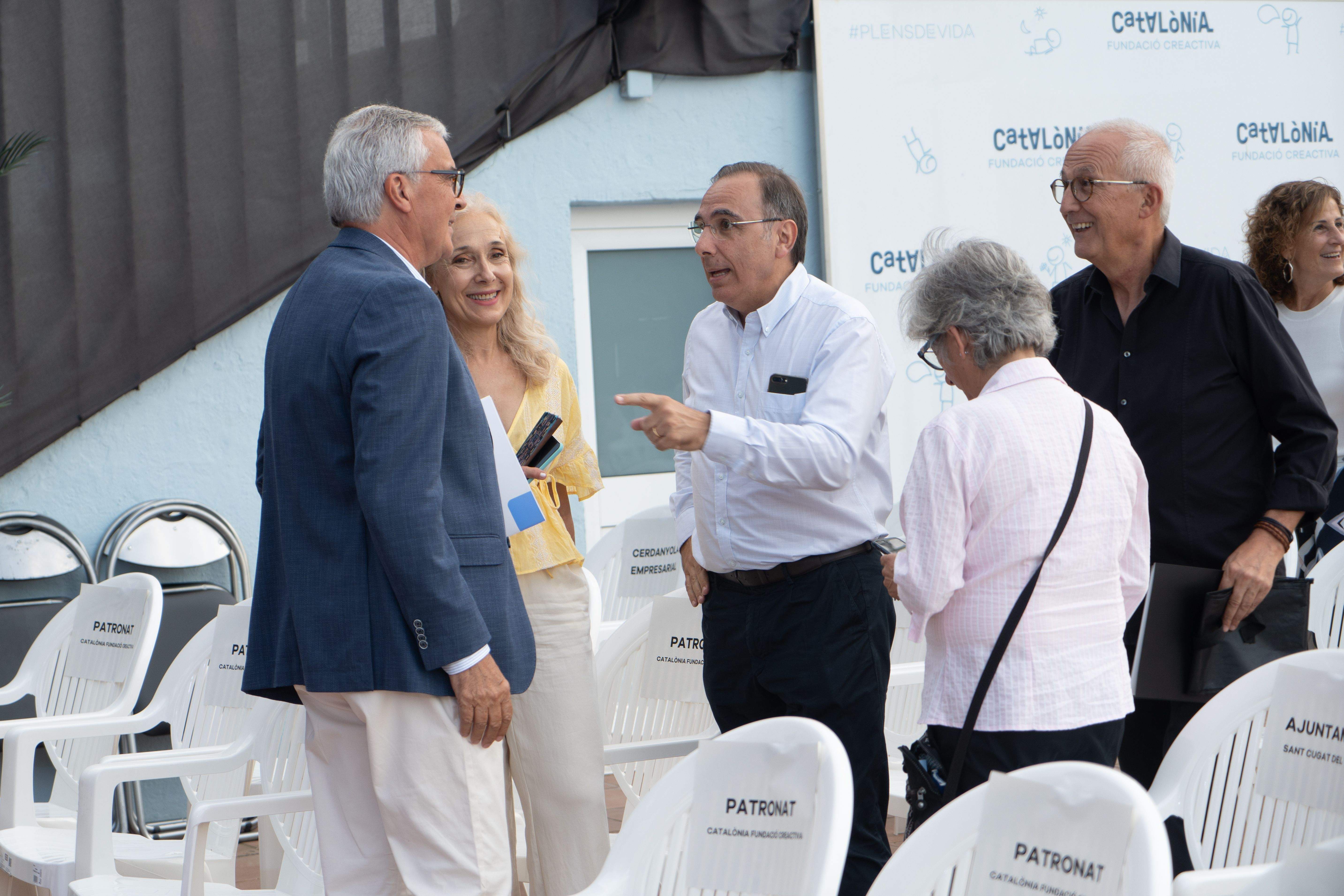 Sopar d'estiu 2023 de Catalònia Fundació Creactiva. FOTO: Carme de Olazábal