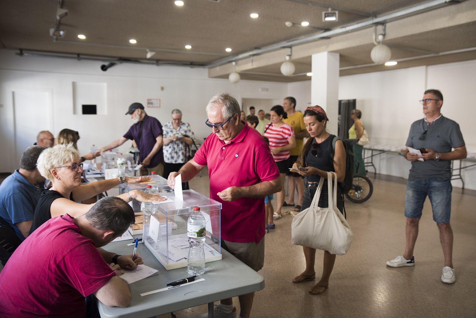Seu electoral Casa de Cultura. FOTO: Bernat Millet