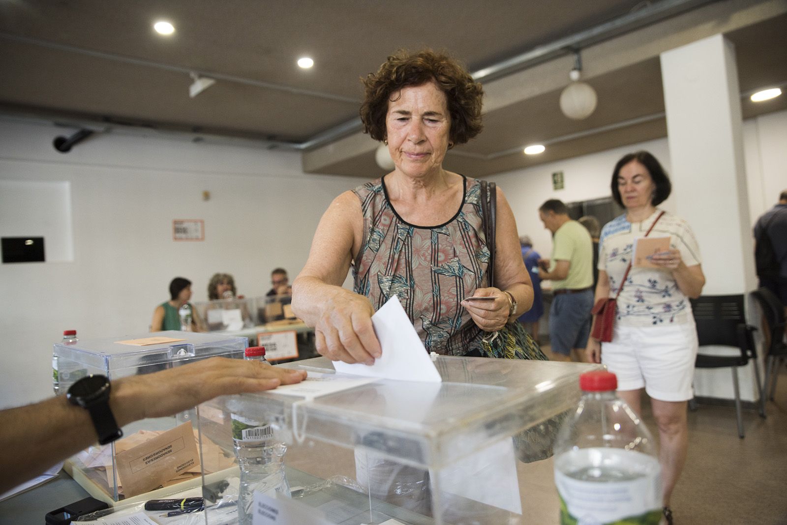 Seu electoral Casa de Cultura. FOTO: Bernat Millet