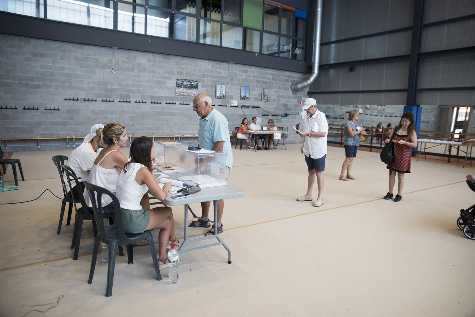 Seu electoral a l'Ajuntament de Sant Cugat. FOTO: Bernat Millet
