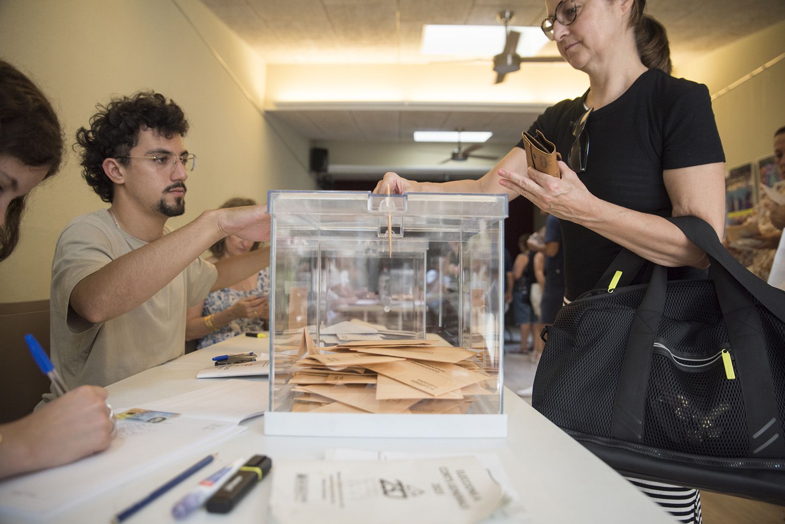 Seu electoral Cal Casal d'Avis. FOTO: Bernat Millet